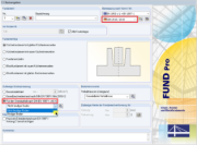 Eingabedialog 1.1 - Basisangaben in RF-/FUND Pro