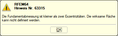 Fehlermeldung