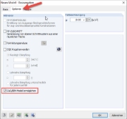 Aktivieren der CAD/BIM Option nach der Auswahl der zu importierenden Datei