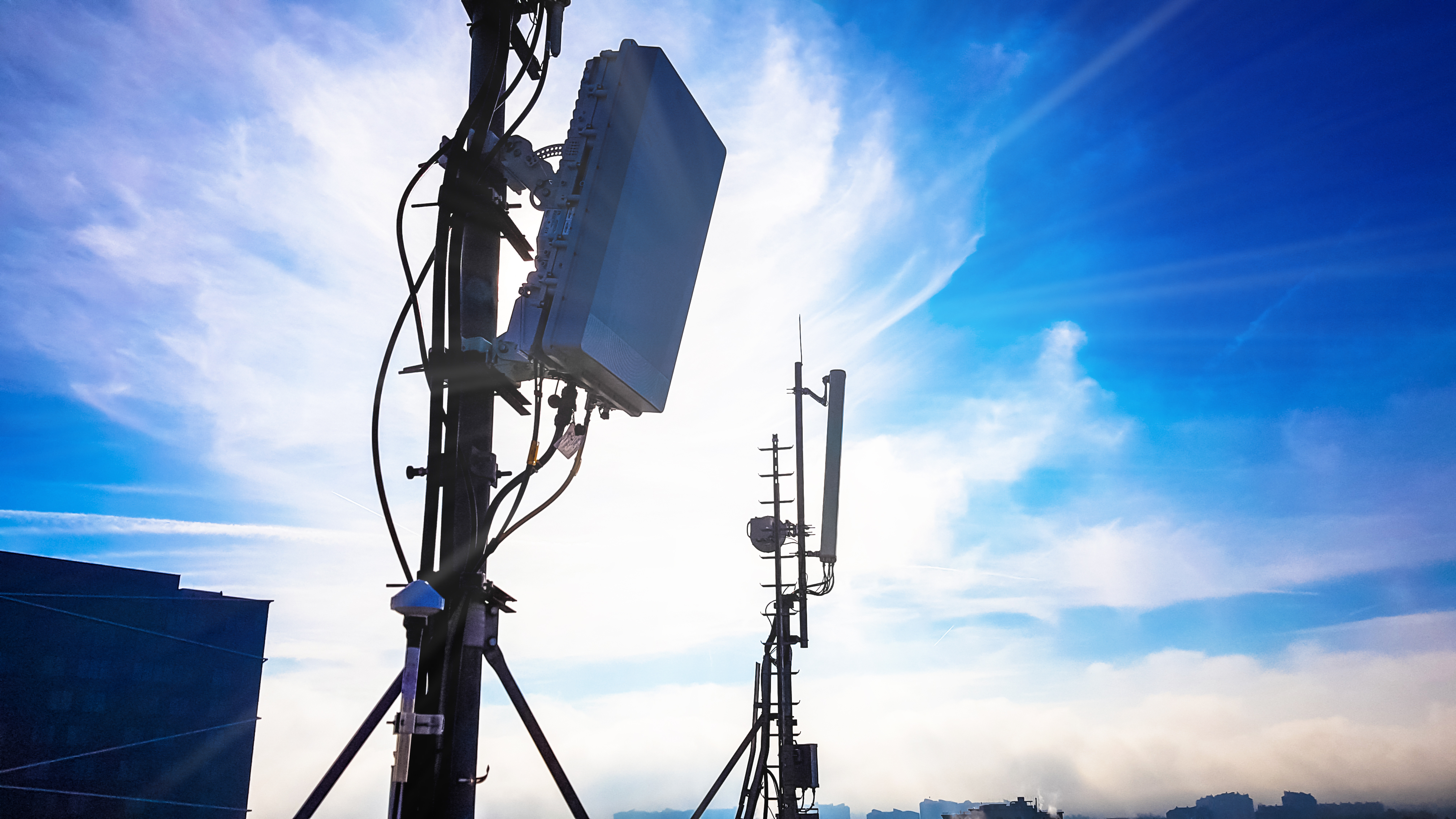Sendemasten für 5G-Mobilfunk