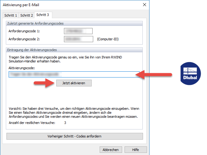 Programmaktivierung
