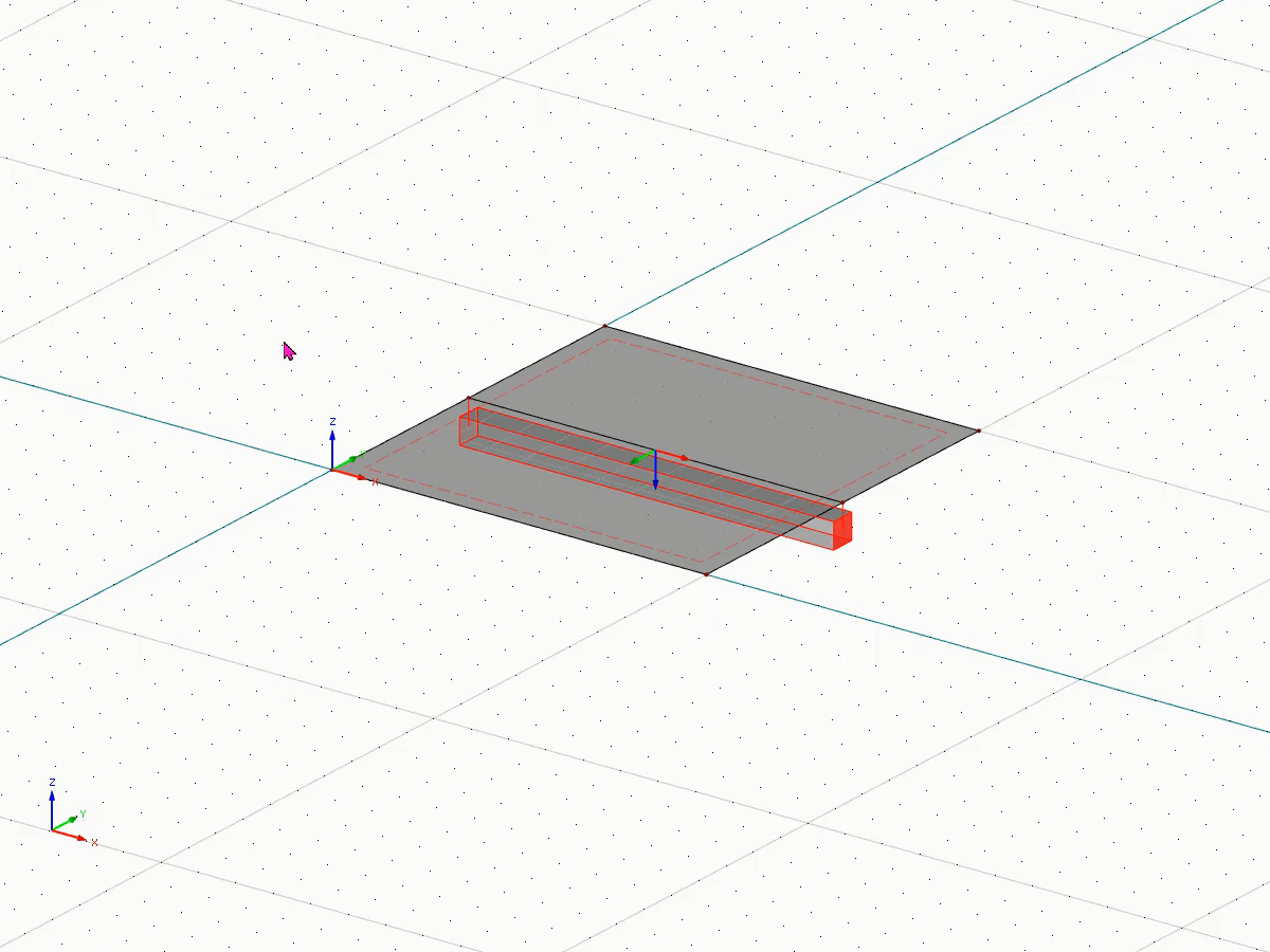 Rippenelement in RFEM