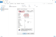 Informationen über Programmversion des gespeicherten Modells in Windows-Navigator → Eigenschaften → Statistik
