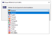 Auswahl der Sprache