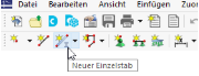 Schaltfläche 'Neuer Einzelstab'