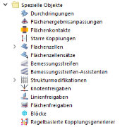Spezielle Objekte im Navigator