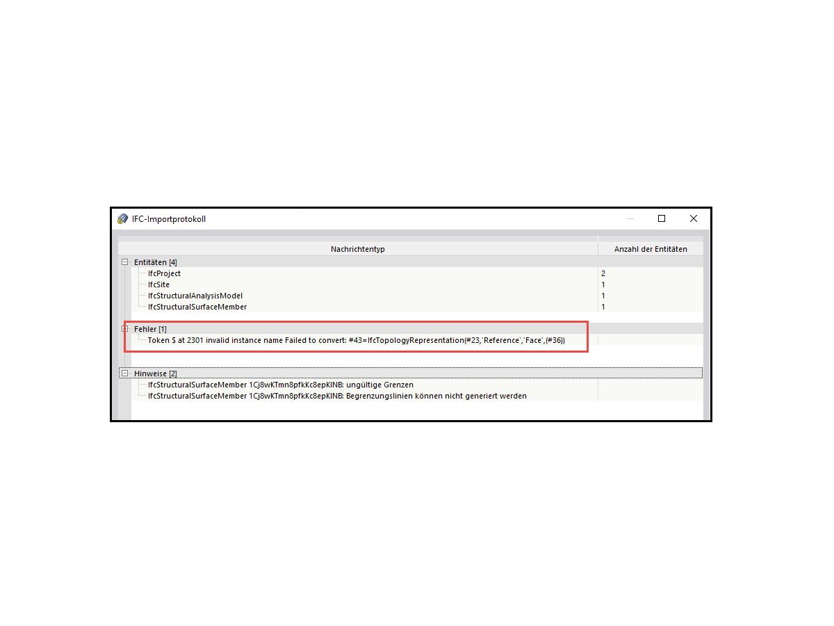 FAQ 005080 | Bei dem Versuch ein Element von Python nach RFEM zu importieren, wird mir eine Fehlermeldung angezeigt. Wie kann ich das Problem lösen?