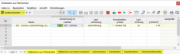 Lastassistenten in Tabelle