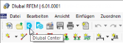 Schaltfläche 'Dlubal Center'