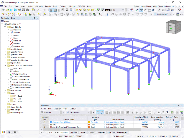 FAQ 005103 | Sieht die Schnittstelle von RFEM 6 gleich aus wie in RFEM 5?