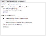 Reaktivierung der ausfallenden Stäbe anwenden