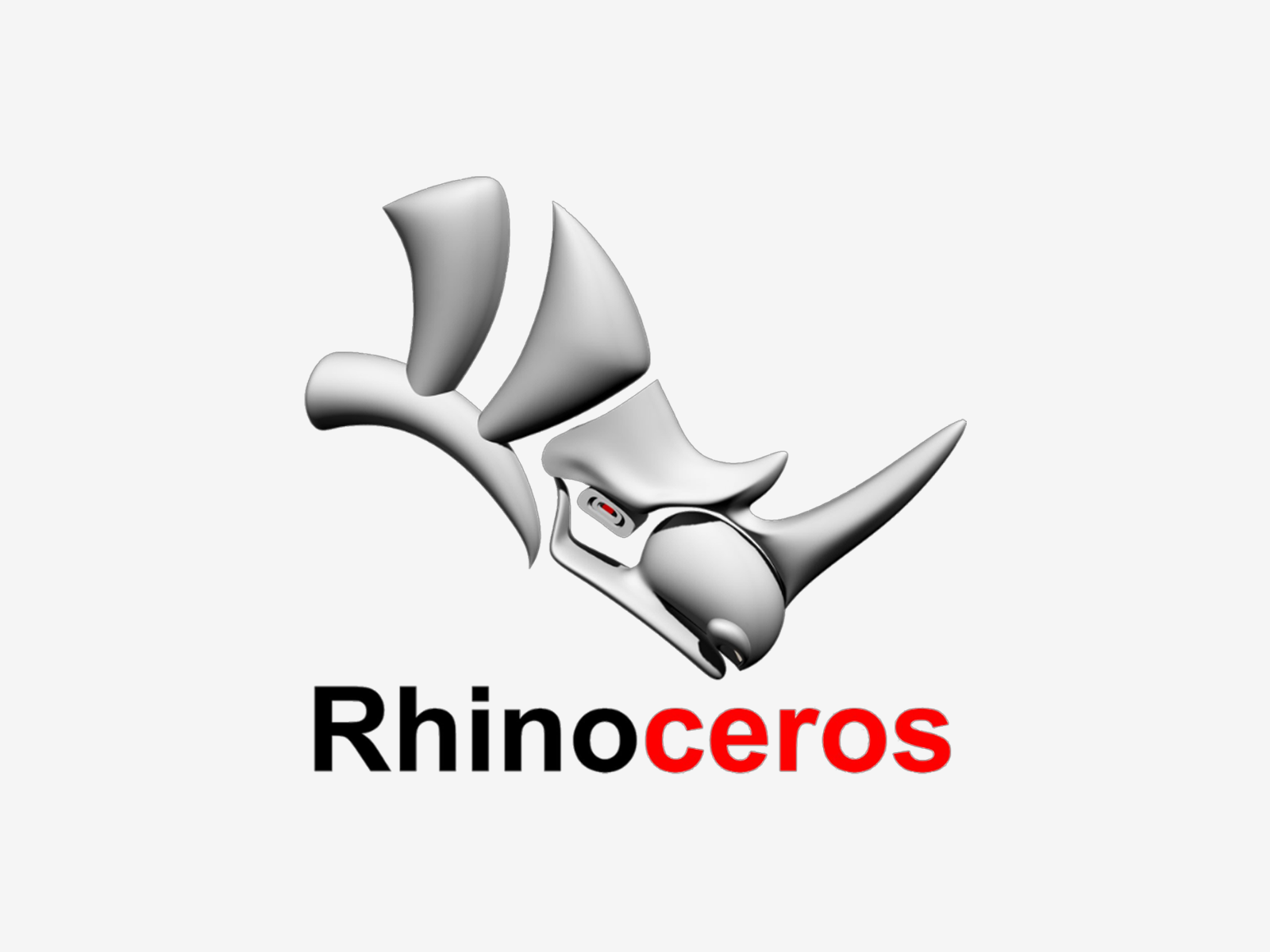 Logo von Rhinoceros und Hinweis auf die Schnittstelle mit RFEM 6 zur Übergabe von Geometrie.