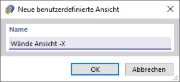 Namen der benutzerdefinierten Ansicht festlegen