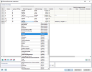 Dialog 'Globale Parameter bearbeiten'