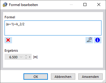 Dialog 'Formel bearbeiten'