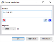 Dialog 'Formel bearbeiten'