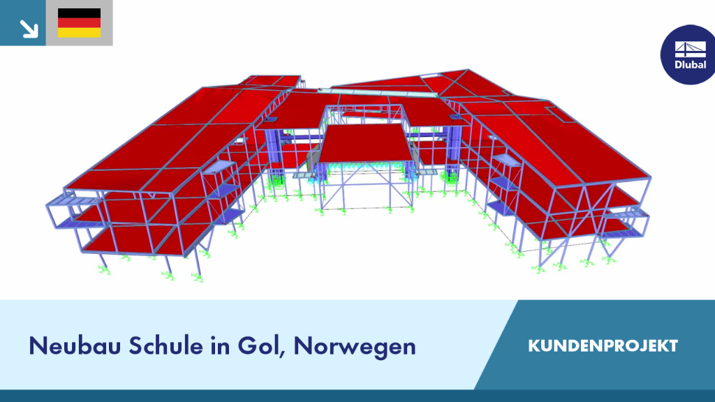 Innovatives Design einer modernen Schule in Gol, Norwegen, als Kundenprojekt