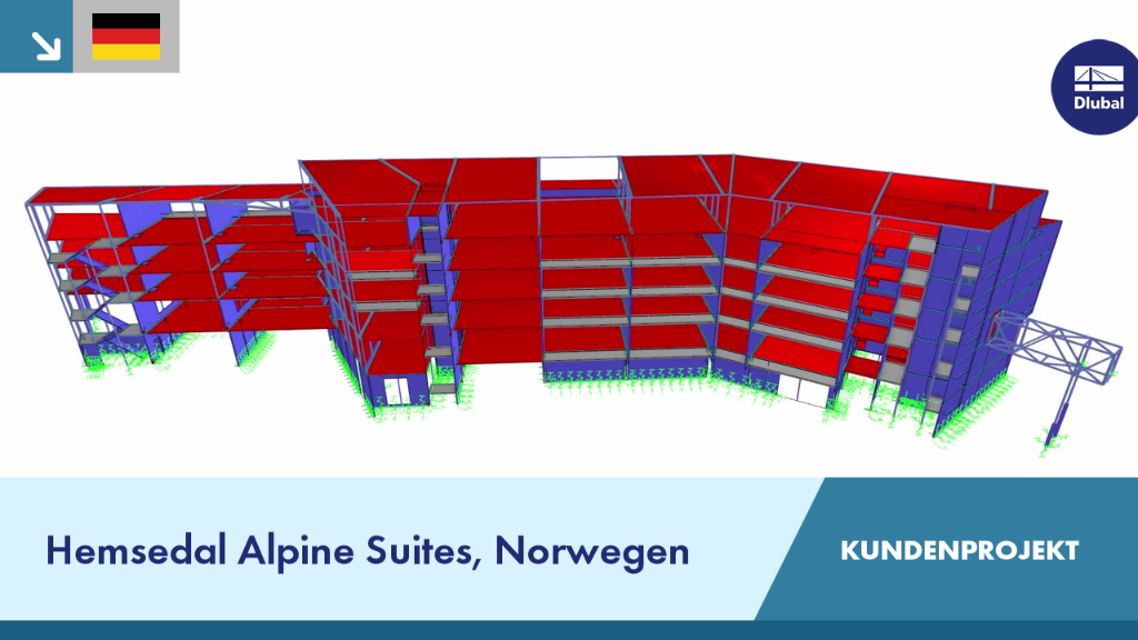 Detailaufnahme des Hemsedal Alpine Suites-Gebäudes in Norwegen als Kundenprojekt dokumentiert.