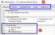 Mehrfachdruck verwenden