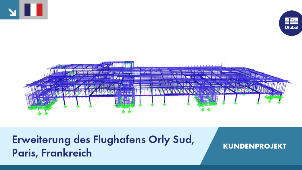 Projekt für die Erweiterung des Flughafens Orly Süd in Paris