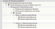 Mindestlängsbewehrung nach Norm für Platten