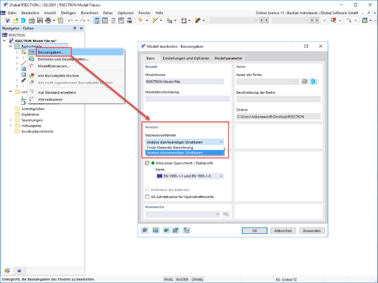 FAQ 005227 | Hat das in RSECTION gewählte Nachweisverfahren Einfluss auf die Bemessung des Querschnitts in RFEM/RSTAB?