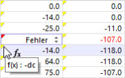 Symbole für Formeln und Tooltipp