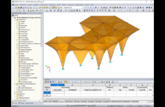 3D-Modell des Bambusstalaktiten (© Ergodomus Timber Engineering)