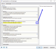 Dialog 'Programmoptionen und Einstellungen'