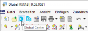 Schaltfläche 'Dlubal Center'