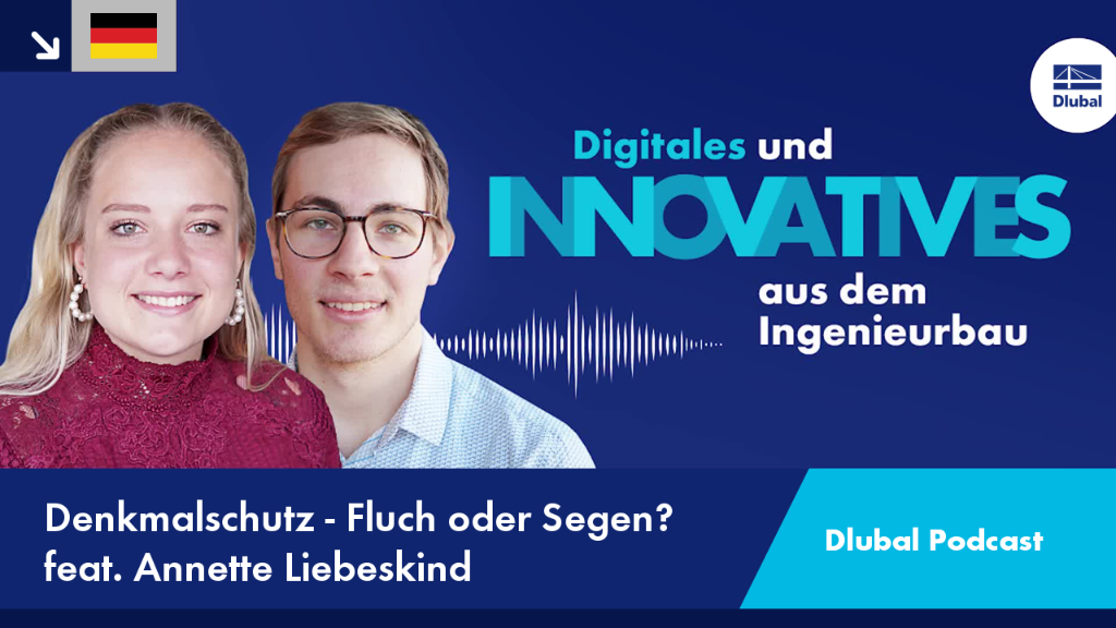 Portrait von Annette Liebeskind während der Podcast-Aufnahme über Denkmalschutz.