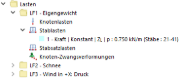 Lasten im Navigator