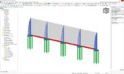 Windschutz-Konstruktion in RFEM