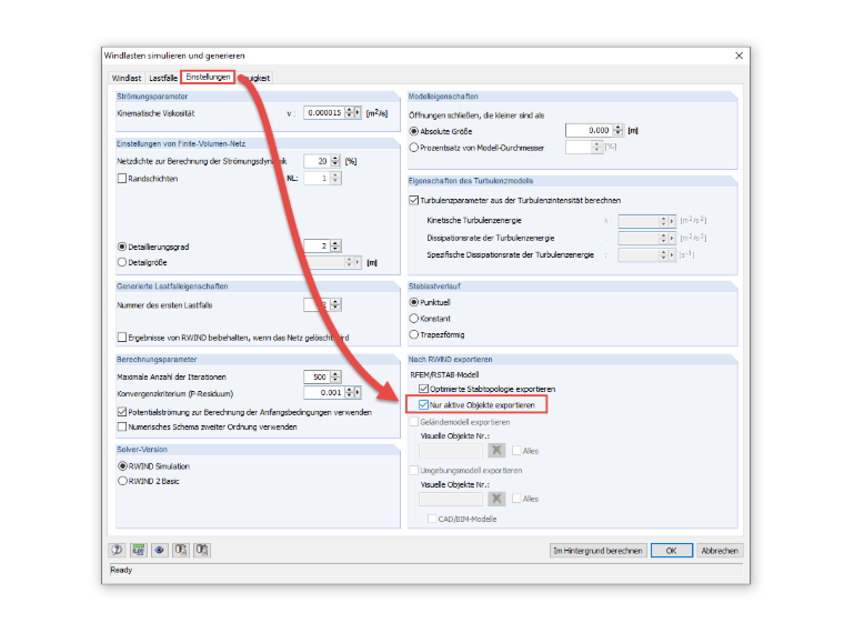 FAQ 005338 | Beim Export meines Modells von RFEM nach RWIND erhalte ich die Meldung "Warnung Nr. 7731 | Lesen der Logger-Datei fehlgeschlagen". Was kann ich tun, u