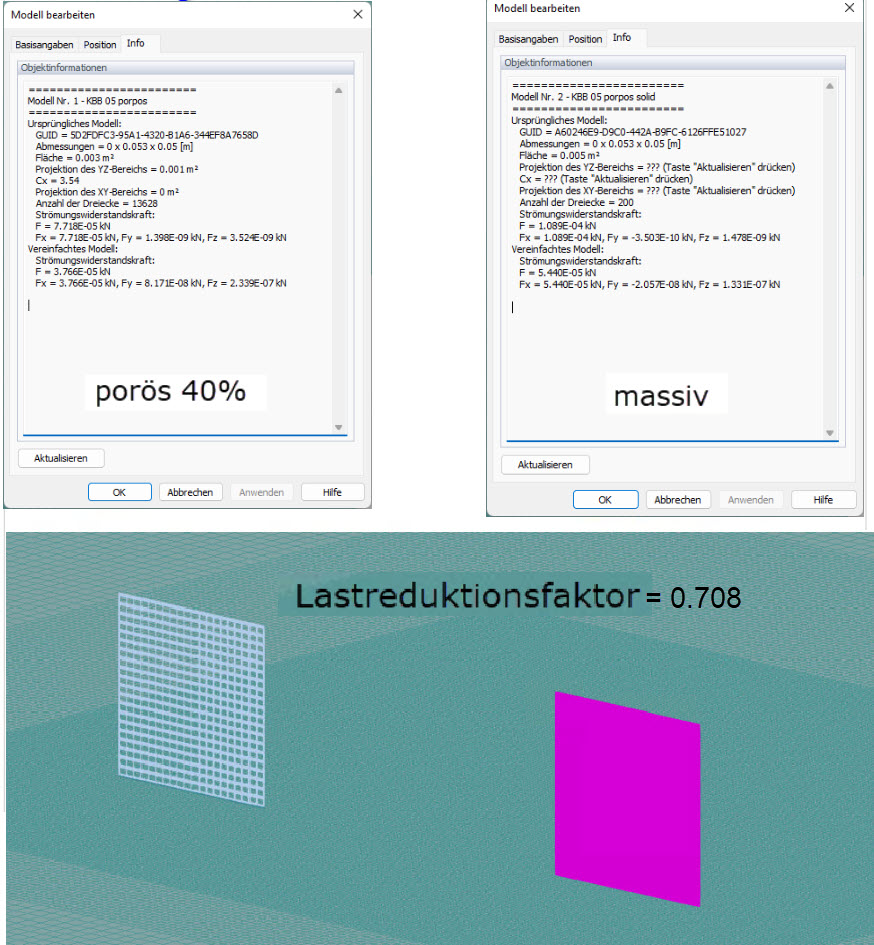 Berechnung von Lastabminderungsfaktor in RWIND