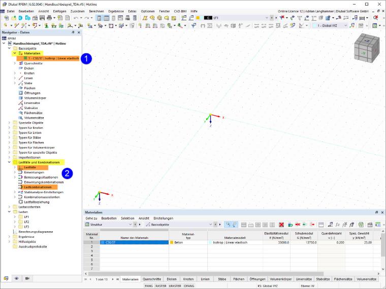 Integration in RFEM