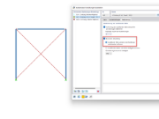 FAQ 005345 | Mein Modell in RFEM6 / RStab9 ist instabil. Was könnte die Ursache sein?