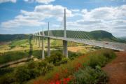 Die Millau-Brücke in Frankreich.