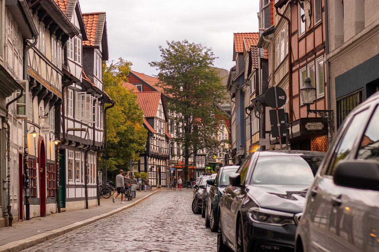 Fachwerkhäuser – Magniviertel in Braunschweig
