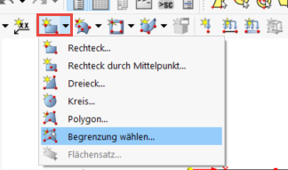 Neue Fläche erstellen