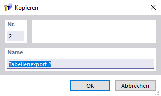 Vorlage kopieren