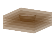 Modell 003979 | FUP004 | Bodenmassiv mit Kreisfundament