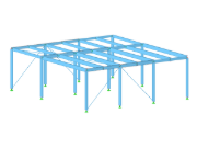Modell 004151 | Stahlhalle