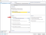 Der Kombinationsassistent zeigt die Aktivierung der Stabilitätsanalyseoption in der Benutzeroberfläche einer Software. Keine weitere Erklärung oder Verallgemeinerungen.