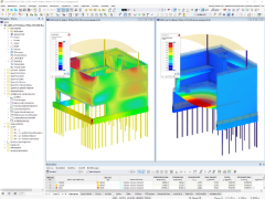 Verformungen in RFEM | © Baumruck + Oswald