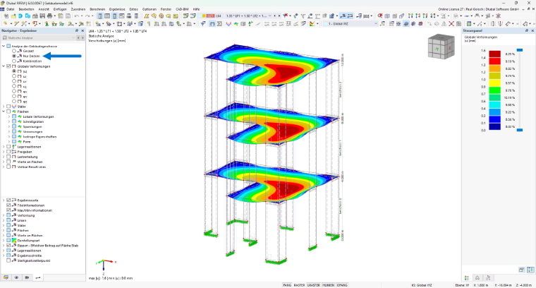 FAQ 005387 | Ich habe ein 3D-Modell und versuche dieses mit dem Gebäudemodell in  Wände  und  Flächen  zu zerlegen und diese isoliert zu berechnen. Mein System wir