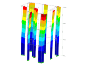 Gebäudemodell | Berechnung mit starren Ebenen