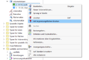 Technische Illustration zur Anwendung der Funktion 'Mit Begrenzungsfläche löschen'.