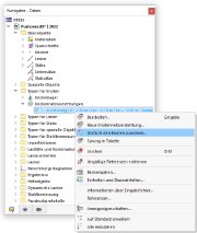 Typ über Navigator-Kontextmenü grafisch zuordnen