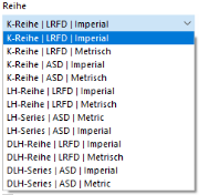 Reihe auswählen